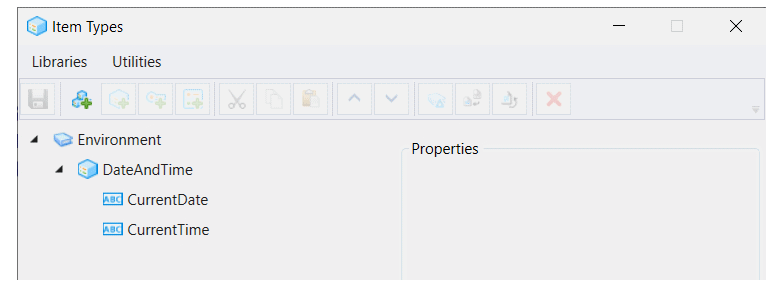 Item Type Definition