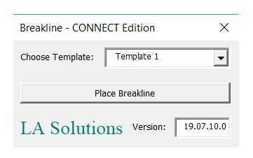Breakline Tool