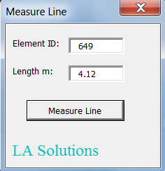 Measure Line form