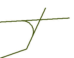 LInes after Filletting