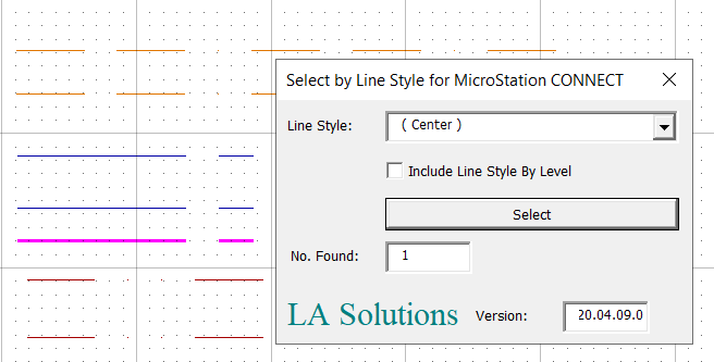 Select Elements by Line Style
