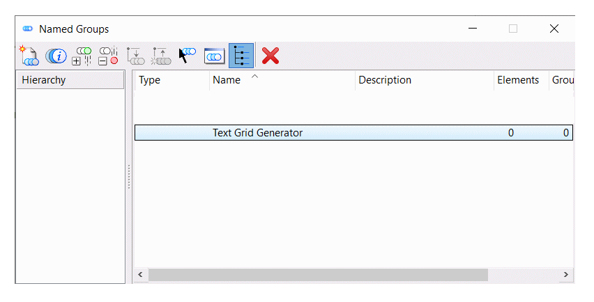 Named Group Dialog