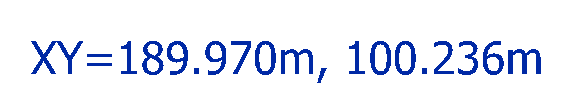 XY Coordinate Label