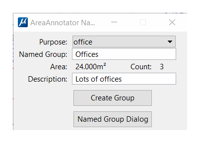 AreaAnnotator Group Properties