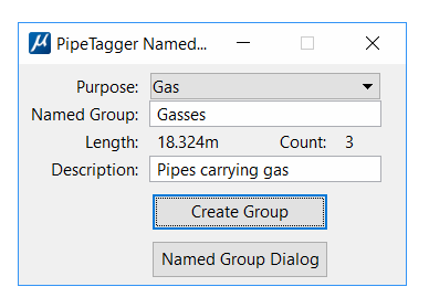 PipeTagger Named Group