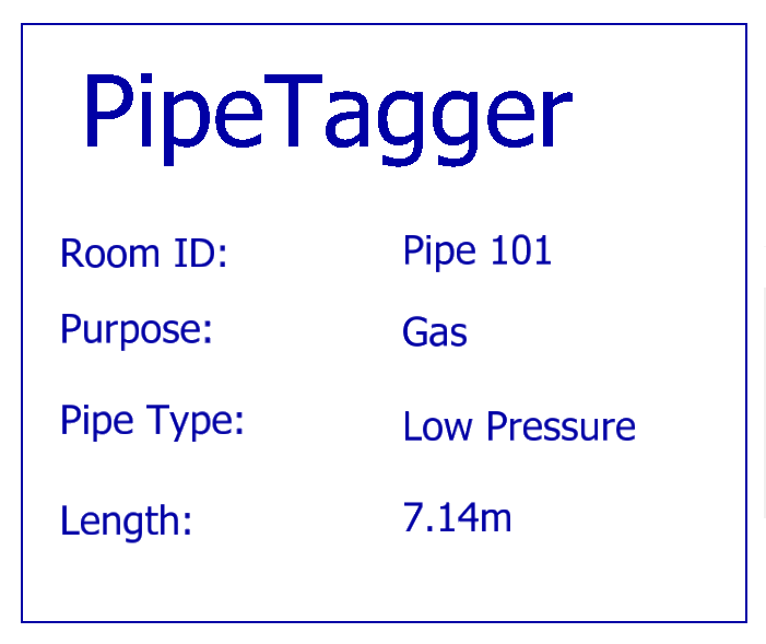  label created from template