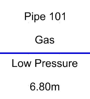 PipeTagger example DGN model