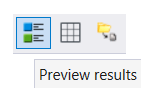 Preview results icon