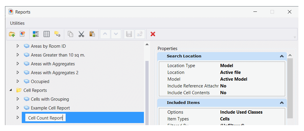 Copy Cell Report Definition 1