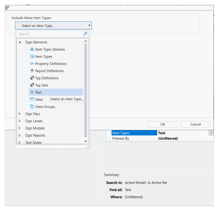 Report Definition: Add Text Elements
