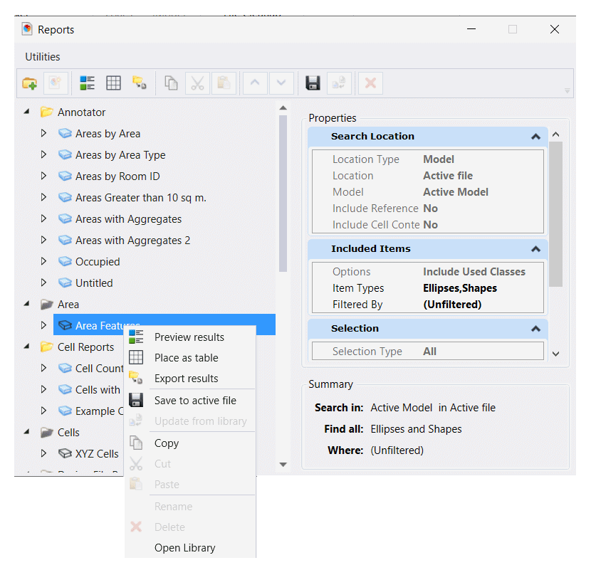 Import a report definition