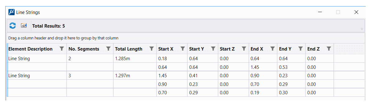 Linear Report Definition 7